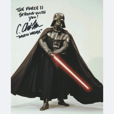 Star Wars Episode V: The Empire Strikes Back - Signed by C Andrew Nelson (Darth Vader) | Catawiki