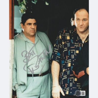 The Sopranos - Signed by Vincent Pastore (Salvatore) | Catawiki