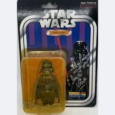 Star Wars - Signed by Dave Prowse (+) (Darth Vader) - VERY RARE KUBRICK JAPAN FIGURE | Catawiki