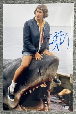 Jaws - Signed by Signed by Steven Spielberg - Beckett Certificate of Authenticity er. | Catawiki