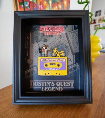 Stranger Things - Dustin Henderson — NeverEnding Story - Shadow Box | Catawiki