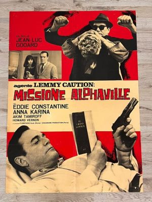 Jean Luc Godard - Alphaville - agente LEMMY CAUTION: MISSIONE ALPHAVILLE | Catawiki