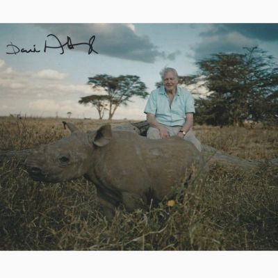 TV and Documentary Legend - Signed by Sir David Attenborough | Catawiki