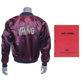 Thing, the (1982) | Crew Jacket and Final Draft Screenplay | Propstore