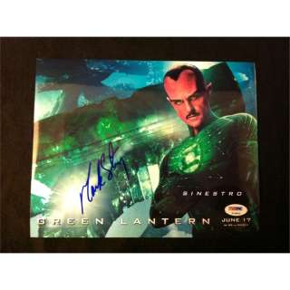 Lot 175 - Green Lantern Photo Signed by Mark Strong