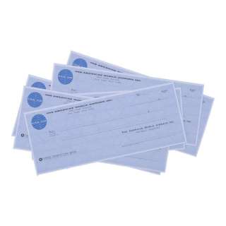 CATCH ME IF YOU CAN (2002) - Lot 678 - Set of Frank Abagnale, Jr.‘s (Leonardo DiCaprio) "Frank Roberts" Blank Pan Am Checks