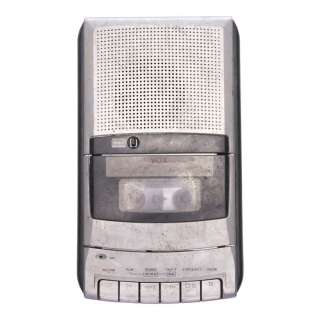 TERMINATOR SALVATION (2009) - Lot 1418 - John Connor‘s (Christian Bale) Screen-Matched Tape Recorder with Sarah Connor (Linda Hamilton) Recordings