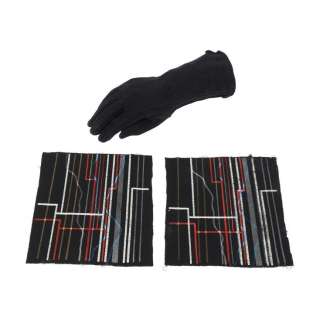 Star Wars: Return of the Jedi (1983) | Anthony Daniels Collection: C-3PO Spare Undersuit Patches and Glove | Propstore