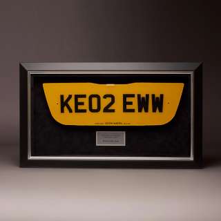 James Bond ‘Die Another Day‘ - Aston Martin Vanquish Number Plate Display