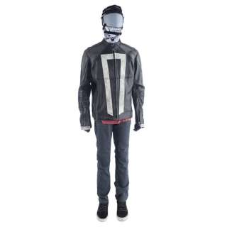 MARVEL‘S AGENTS OF S.H.I.E.L.D. (T.V. SERIES, 2013-2020) - Lot #228 : Robbie Reyes‘ Screen-Matched Ghost Rider Jacket with SFX Hood and Costume Components