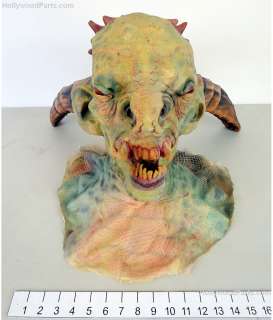 Cabin In The Woods Latex Three Horned Goblin Creature Bust Mask | Hollywood Parts