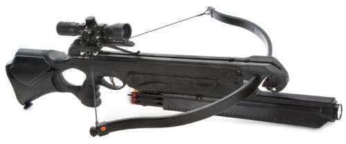 "Gale Hawthorne" hero signature non-firing prop crossbow from The Hunger Games: Mockingjay - Part 1. | Profiles in History