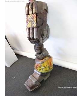 Real Steel Fighting Robot Part 5 Silver Anodized Leg | Hollywood Parts