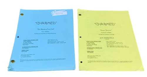 Production used Scripts for Charmed Tv Show. Lot of 2 scripts. | Eagles Corps International LLC