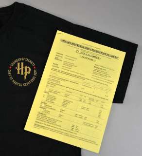 Harry Potter and The Chamber of Secrets (2002) Magical Creatures department crew t-shirt (Size… | Ewbank’s