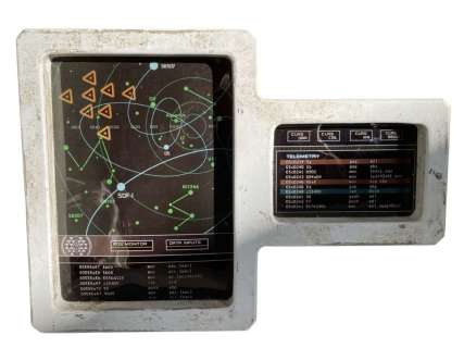 Battlestar Galactica (2004 - 2009) - Galactica Telemetry Control Panel | Hanlin Auction Service