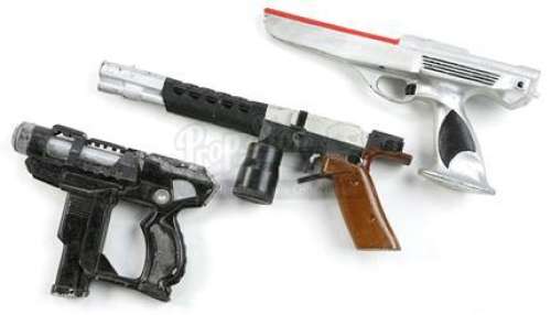 Unknown Production | Three Futuristic Pistols | Propstore