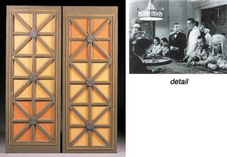 Lot 176 - LARGE WOODEN DOORS FROM "CASABLANCA"