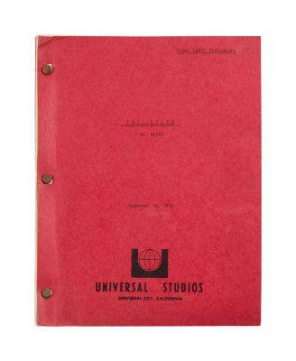 The Sting | Lot #218 - 1973 Film Script | Julien’s