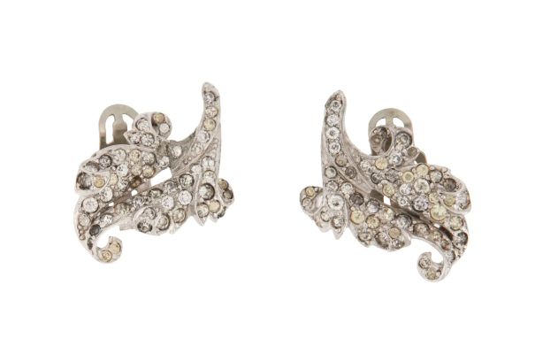 Myrna Loy Et Al. | Lot #276 - Earrings from "The Thin Man Goes Home" by Joseff | Julien’s