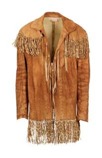 James Arness | "Gunsmoke": Return to Dodge "Marshal Matt Dillon" Suede Trapper Jacket with DVD | Julien’s