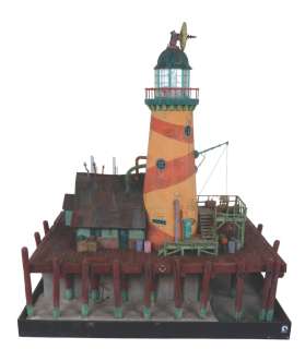 "The Amazing Live Sea Monkeys" Lighthouse Model. | Van Eaton Galleries
