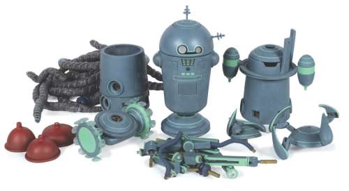 An "Alien Xmas" SAMTU Stop-Motion Puppet. | Van Eaton Galleries