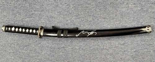 Lot 25 - Anna Sawai Signed 31 Katana Sword Prop Shogun Beckett Authenticated