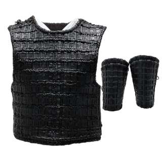 Vikings Valhalla Jorundr Stanislav Callas Screen Worn Armor & Cuffs Ep 202-204 - Lot #129 - Vikings Valhalla Jorundr Stanislav Callas Screen Worn Armor & Cuffs Ep 202-204: Authentic Auction Item | VIP Fan Auctions | VIP Fan Auctions