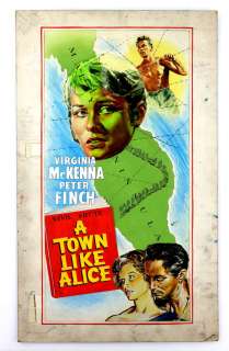 A Town Like Alice (1956) - Original hand painted poster artwork, starring Virginia McKenna and… | Ewbank’s