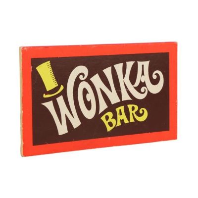 WILLY WONKA AND THE CHOCOLATE FACTORY (1971) - Lot #419 : Wonka Bar in Display