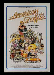 American Graffiti - Original Release One-Sheet Poster | ScreenUsed