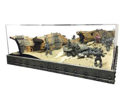 Halo 3 Believe Campaign Diorama Sections Large Display | Premiere Props