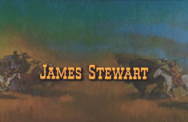 Lot 35 - A James Stewart "How the West Was Won" Title Credit. | Van Eaton Galleries