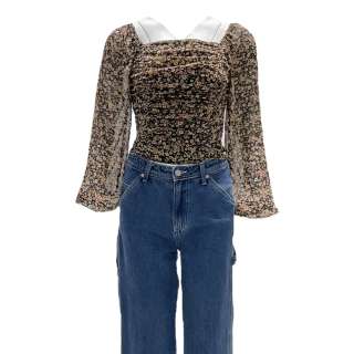 Lot ? - Landscape with Invisible Hand Chloe Marsh’s Kylie Rogers Long Sleeve Shirt & Zip-Front Pants | VIP Fan Auctions