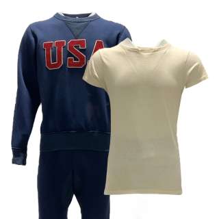 The Boys in the Boat Chuck Day’s Thomas Elms Jumper, Short Sleeve Shirt & Sweatpants` | VIP Fan Auctions