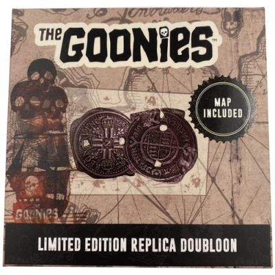 THE GOONIES LICENCED DOUBLOON REPLICA PROP MAP LTD ED 1985 ONE EYED WILLY SEALED | eBay Europe (Buy It Now)