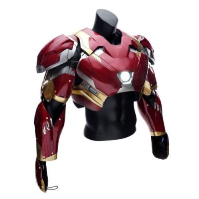 Captain America: Civil War (2016) | Lot 219 : Tony Stark’s (Robert Downey Jr.) Light-Up Iron Man Mark 46 Upper Body Armor | Propstore