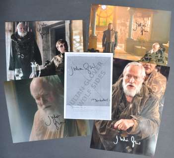 GAME OF THRONES - JULIAN GLOVER’S DEATH SCENE SCRIPT | Auctioneum Ltd