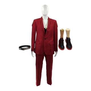 Heels Rooster Robbins Allen Maldonado Screen Worn Brocade Suit Set, Jewelry Set, & Accessories Set Ch 1 Sc Multiple Ep 207 | VIP Fan Auctions