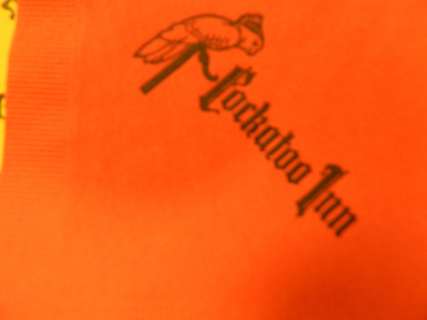 Set of 10 Cockatoo Inn Napkins Screen Used Jackie Brown | Piece of the Past