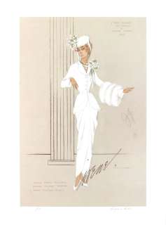 A Judy Garland reproduction costume design sketch by Irene from "Easter Parade" | Bonhams