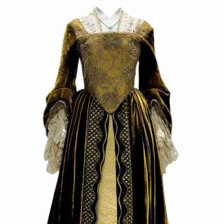 The Serpent Queen Catherine de Medici (Samantha Morton) Screen Worn Gown, Skirt & Guimpe Sc 434, 435, 504 Ep 104, 105 | VIP Fan Auctions