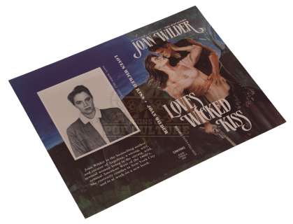 Lot 131 - Romancing the Stone – Joan Wilder (Kathleen Turner) Book Cover - II251