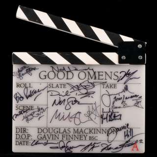 Good Omens (TV Show) Cast Signed Clapperboard - Official Clapperboard from the making of the Good… | Ewbank’s