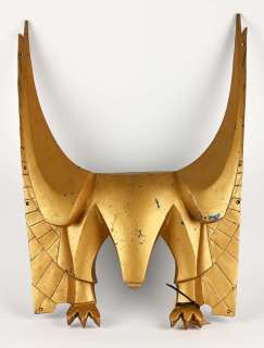 Judge Dredd (1995) Large Golden Eagle Plaque from front of Lawgivers motorbike. Seen clearly on… | Ewbank’s