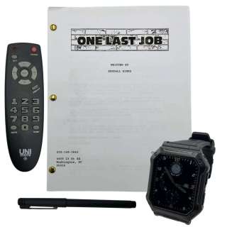 Poker Face Season 2 Kendall (Sam Richardson) Screen Used Script One Last Job, Remote Control, Pen & Watch Ep 207 | VIP Fan Auctions