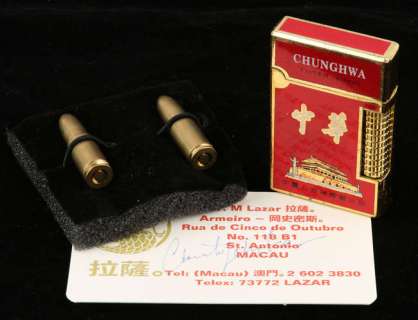 James Bond The Man With The Golden Gun (1974) - Chunghwa Filter Kings metal cigarette lighter + 2… | Ewbank’s