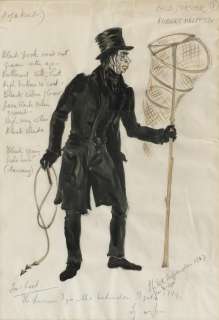 Elizabeth Haffenden and Joan Bridge: A costume design for ’The Child Catcher’ from Chitty Chitty Bang Bang, 1967 | Bonhams