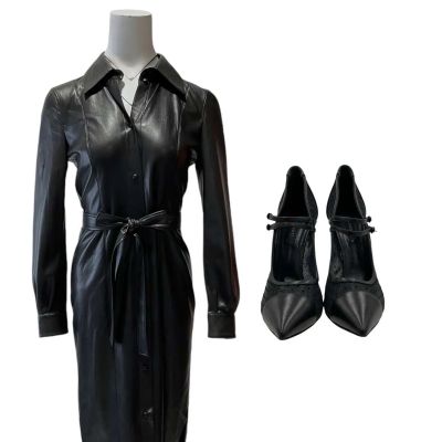 Power Book IV Force Claudia (Lili Simmons) Screen Worn Hugo Boss Dress & Casadei Heels Ch 2 Ep 203 | VIP Fan Auctions